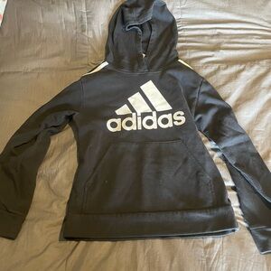 Adidas Black Sweatshirt with White Tag